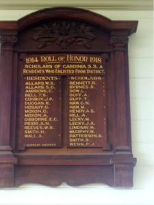 Cardinia Primary School Honour Roll