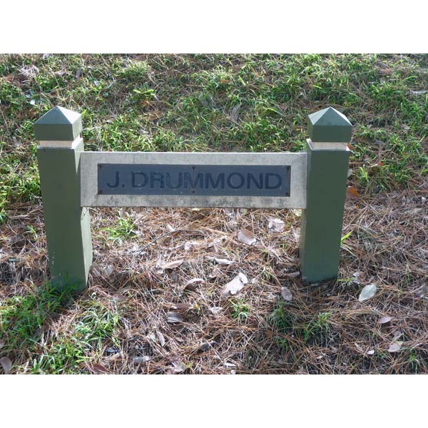 photo of nameplate for