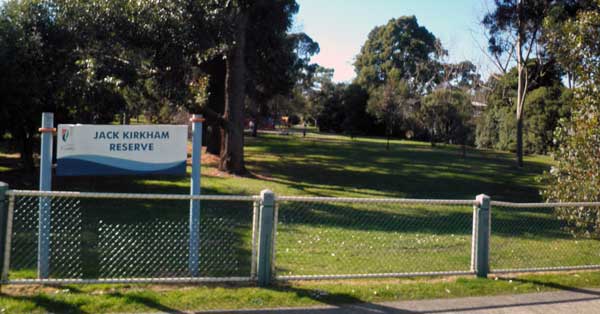 Jack Kirkham Reserve