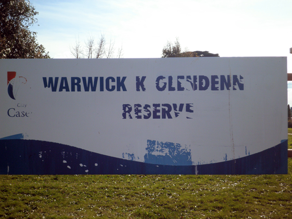 Warwick K Glendenning Reserve