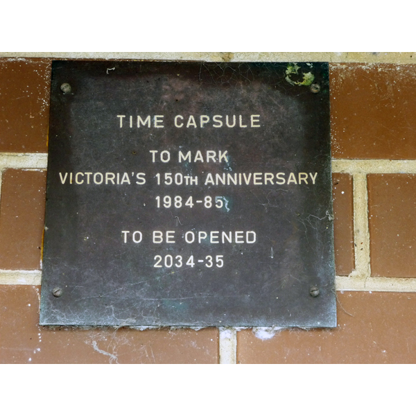 photo of Modella Time Capsule plaque