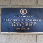 image of Opening Ceremony plaque