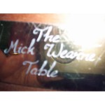 image of Mick Wearne Table plaque
