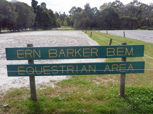 Ern Barker Equestrian Area