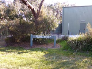 BonnieWatsonBushlandReserve signage