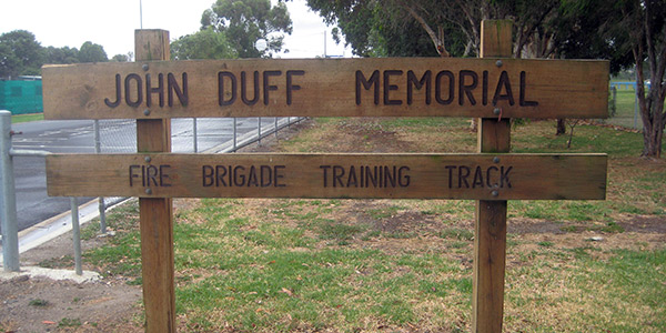 John-Duff-Memorial-Training-Track