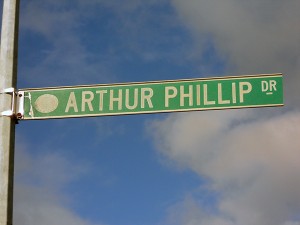 Arthur Phillip Drive sign