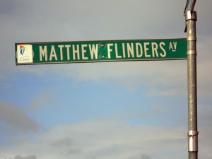 Matthew Flinders Avenue sign
