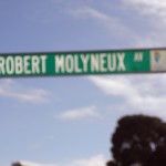 Robert Molyneux Avenue sign