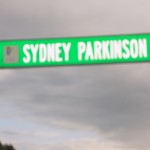 Sydney Parkinson Avenue sign
