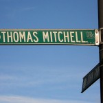 Thomas Mitchell Drive sign