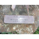Beatriz Sanchez plaque detail