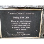 Relay for Life plaque