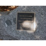 Coronation Tree plaque