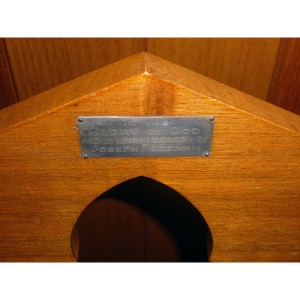 Chapel chair plaque2