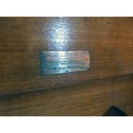 Pulpit plaque