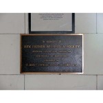 Father Pooley plaque